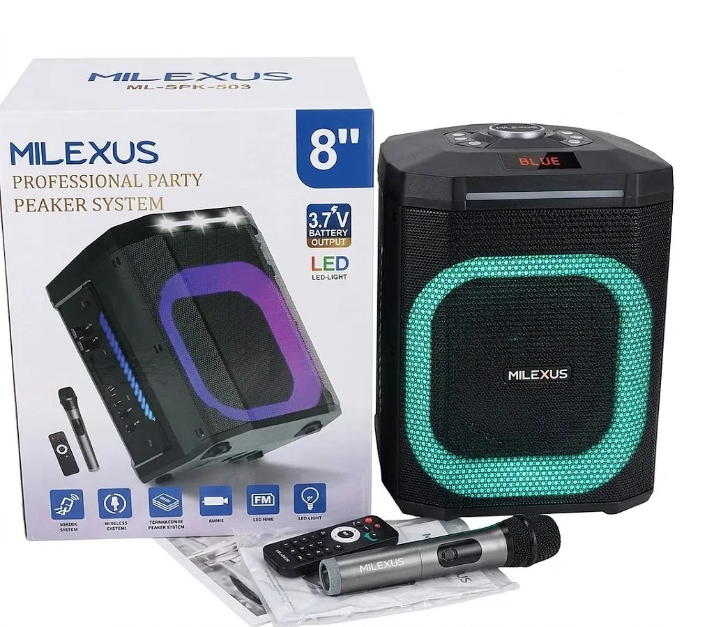 CORNETA RECARGABLE ML-SPK-503